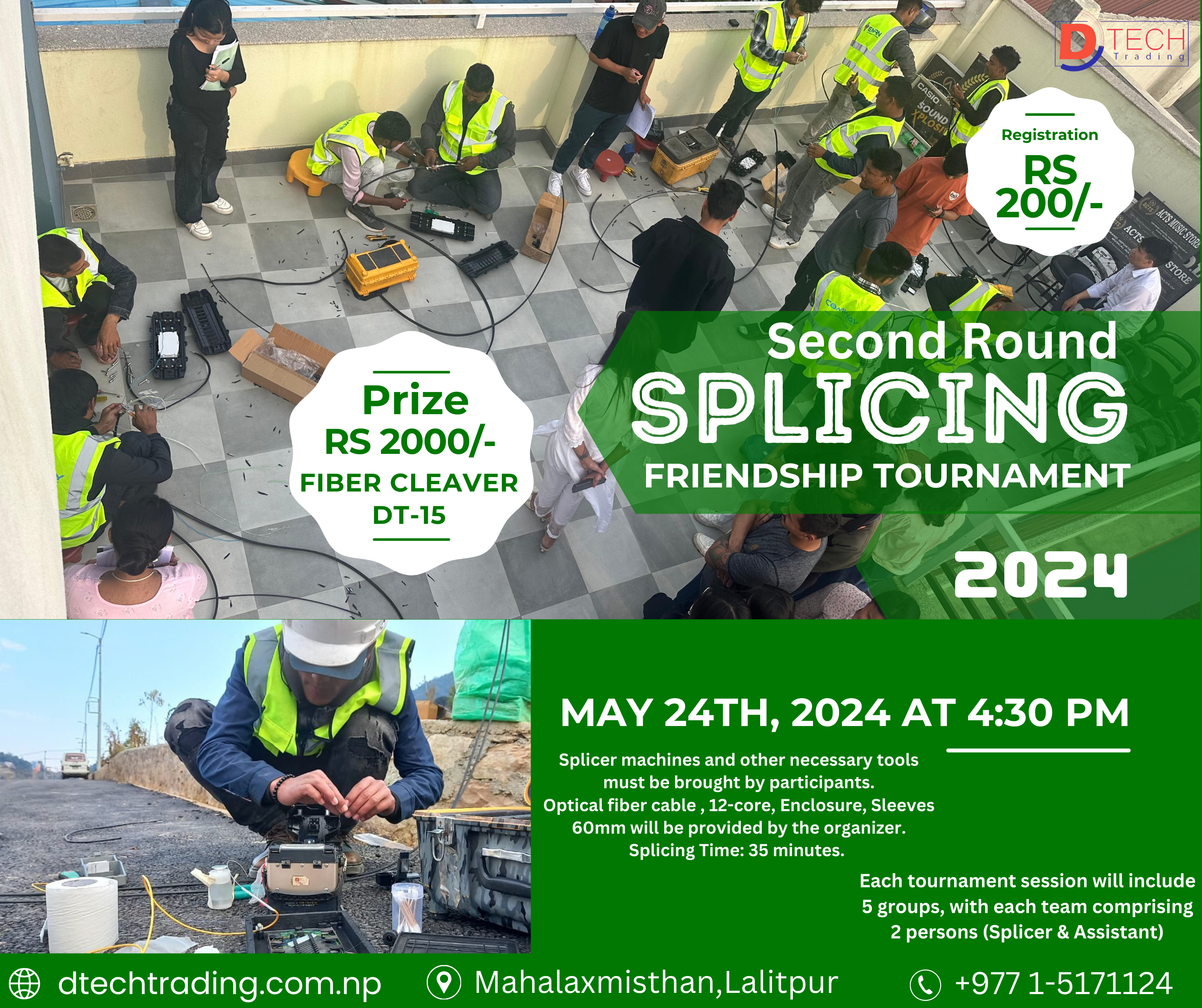 Splicing Tournament 2024 in Nepal